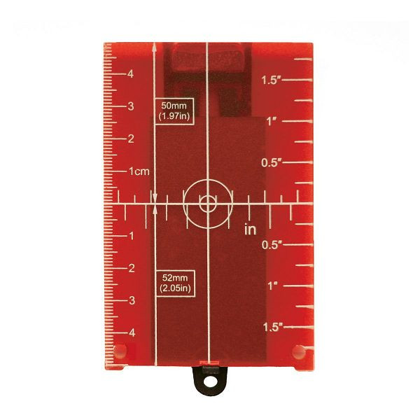 proNIVO Zieltafel, rote Laserstrahlen, 205-TARGET, 4260554391405