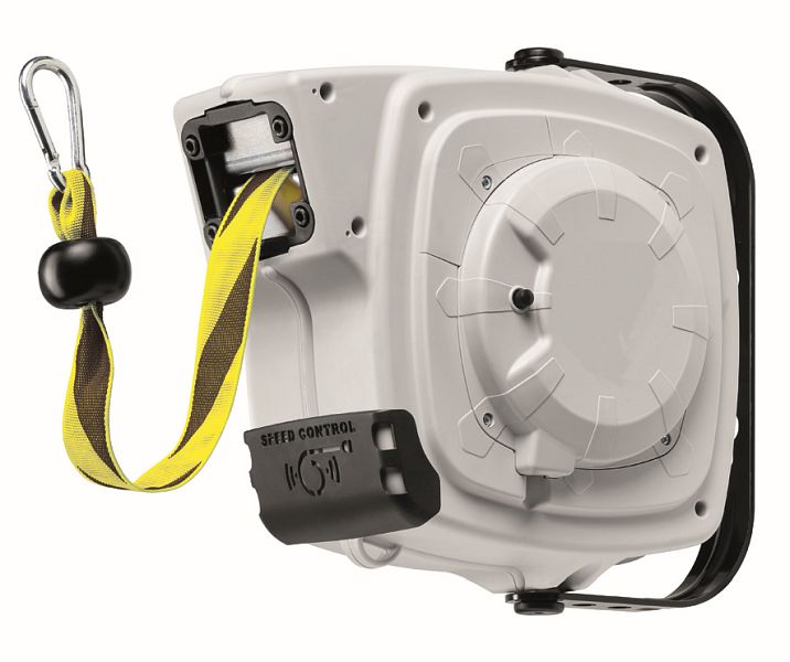 Ebinger Bandaufroller BA 280 Federrückzug Arretierung Wandhalter