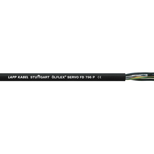 LAPP Servoleitung ÖLFLEX® SERVO FD 796P 4G4+2x(2x1,0), VE: 500 Meter, 0025312/500