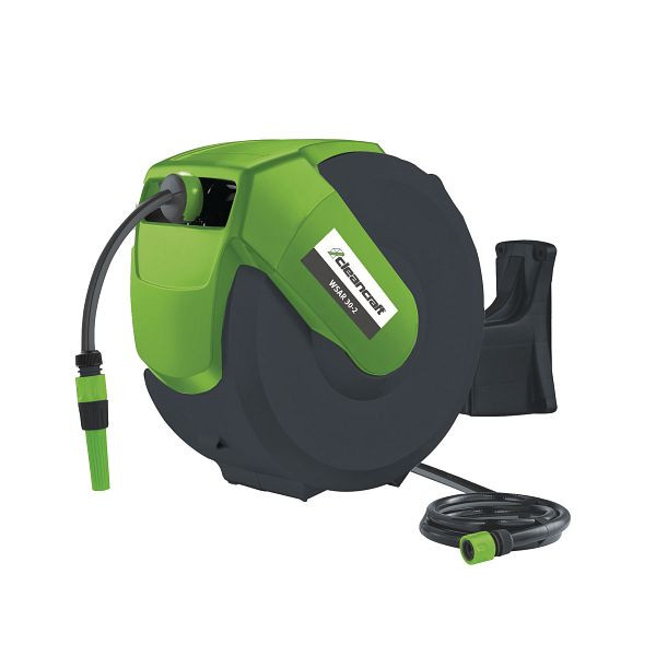 Cleancraft Wasserschlauchaufroller, WSAR 30-2 Wasserschlauchaufroller mit 30 Meter Schlauch, 7560130