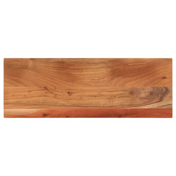 vidaXL Tischplatte 90x30x3,8 cm Rechteckig Massivholz Akazie, 370960