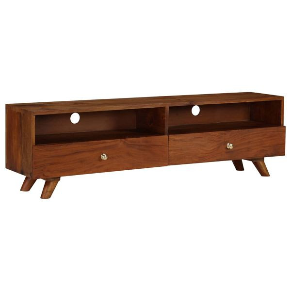 vidaXL TV-Schrank Altholz Massiv 140x30x40 cm, Material: Recyceltes Massivholz, 246675