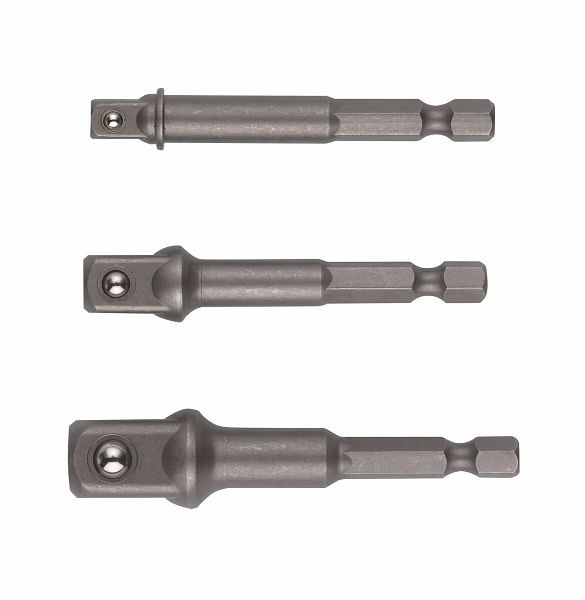 HiKOKI Adapater-Set für Stecknüsse 1/4"HEX auf 1/4", 1/2", 3/8", 3-teilig, 751970