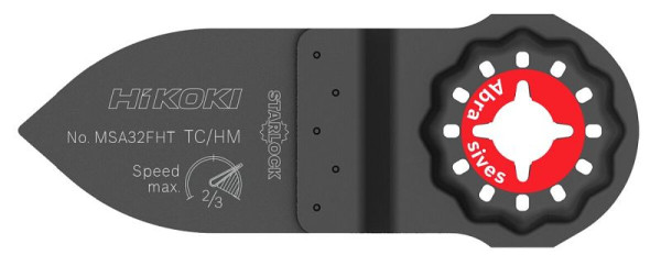 HiKOKI Multi tool Blatt Abrasiv TC STARLOCK MSA32FHT, 782757