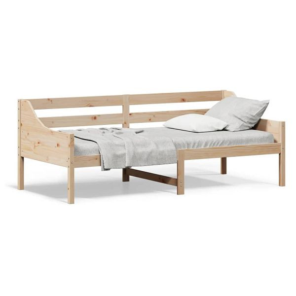 vidaXL Tagesbett 90x200 cm Massivholz Kiefer, Material: Massives Kiefernholz (unbehandelt), 842830