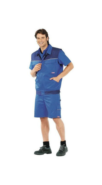 Planam Highline Weste, kornblumenblau/marine/zink, Größe XS, 2360040