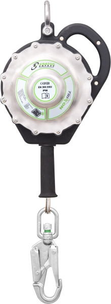 Funcke Höhensicherungsgerät HSG Typ Triton (gekapseltes Gehäuse / Edelstahlseil) Länge: 20 m, 60020651