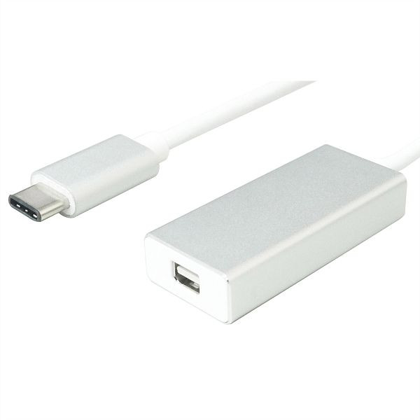 VALUE Display Adapter USB Typ C - Mini DisplayPort Version 1.2, 12.99.3225