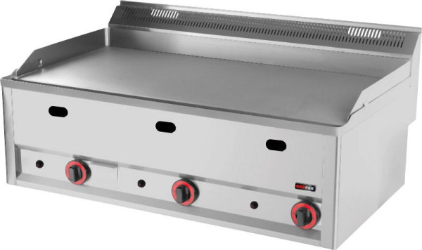 RM Thermik Serie 600, Gas-Grillplatte, 990x600x290 mm, glatte Grillfläche, FTH-90GL
