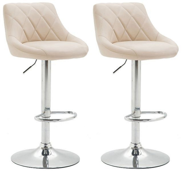 CLP Barhocker Lazio Kunstleder C, creme, VE: 2 Stück, 307027