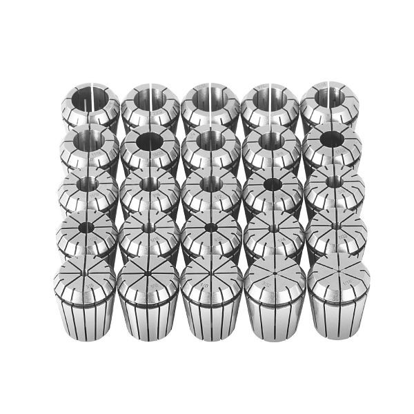 VEVOR 25-teiliges ER32-Spannzangen-Set, 1/16-13/16"/1,6-20,6 mm, ER32-Feder-Spannzangenfutter-Set, 0,0006"/15 μm, ERJTER3225J000A7AV0