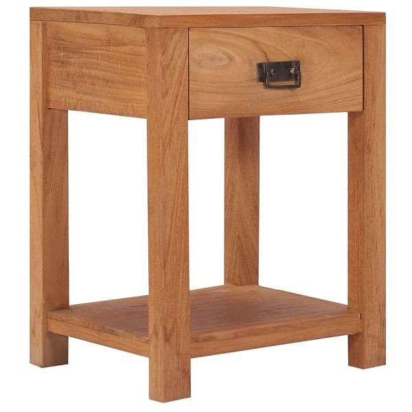 vidaXL Nachttisch 35x35x50 cm Massivholz Teak, 287231, 8719883806914