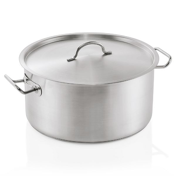 WAS Cookware 53 Bratentopf mit Deckel, Durchmesser 28 cm, 8,5 Liter, 5315280