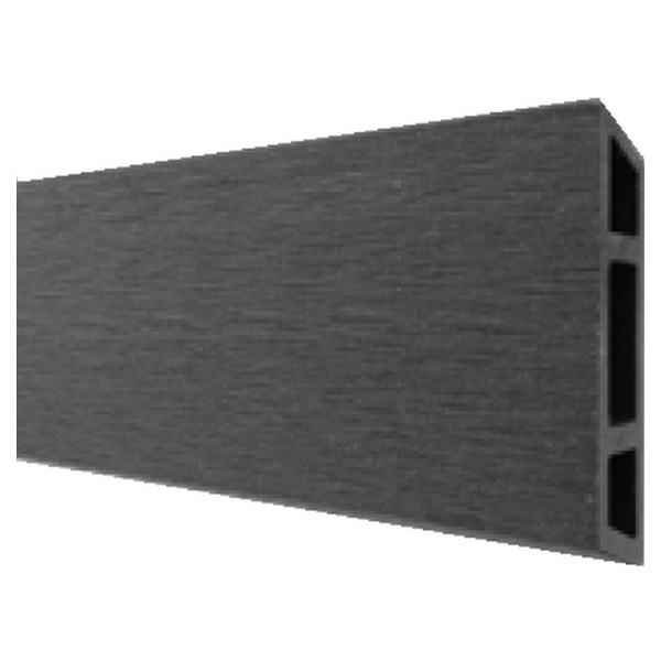T&J HANÖ-Serie ANTHRAZIT, BPC-Rhombus-Steckzaun-Set, 7 Lamellen 20 x 75/68 x 1793 mm, 44740