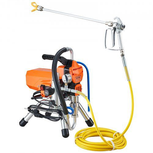 VEVOR Hochdruck-Airless-Sprühgerät Lackierpistole 2200W Farbspritzgerät, ZS2200W25LMINQGCKV2