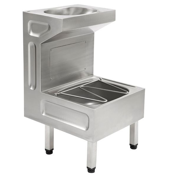 KWC Standausguss-Waschtischkombination, Sirius, 500x880x570 mm, Klapprost, 2000071907