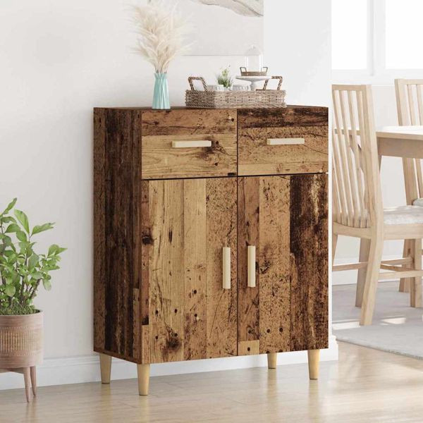 vidaXL Sideboard Altholz 34 x 69,5 x 89 cm Holzwerkstoff, 880670