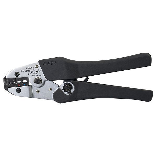 Haupa Crimpzange Combi-Crimp isolierte Kabelschuhe+Aderend, 210784