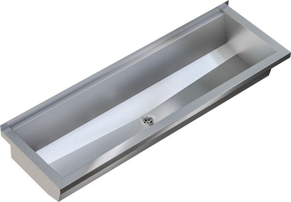 KWC Waschrinne, PLANOX, Edelstahl, Wandmontage, 1400x210x382 mm, ohne Armaturenbank, 2030046728