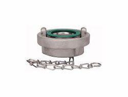 Riegler Storz-Blindkupplung mit Kette, Edelstahl, 108356
