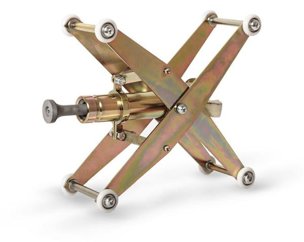 Contracor PBT-1, Rohrinnenstrahlgerät 3” (75mm) – 12”(300mm) mit 12,5 mm Düse und Wolframcarbid Ablenkscheibe, mit Zentrierwagen, 10112630