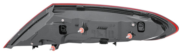 HELLA Heckleuchte, LED, äusserer Teil, für u.a. Mercedes-Benz C-Class Coupe (C205), ECE/CCC, für Rechtsverkehr, links, 2SD 011 786-271