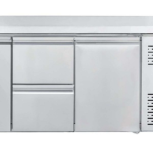 Vaiotec 2er Schubladenset für Kühltische EASYLINE 700 Mitte Rechts, 42x59x31 cm, 11073