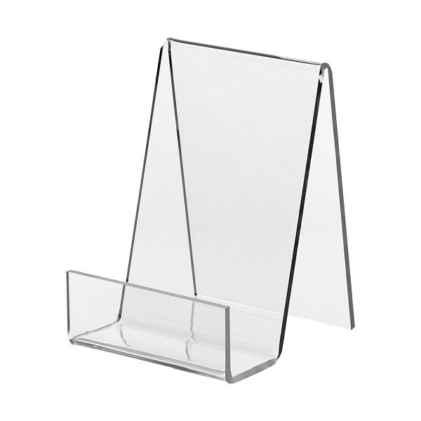 VKF Renzel Buchstütze aus Acrylglas, Breite 105 mm, 10 Stück, 60.0054.1