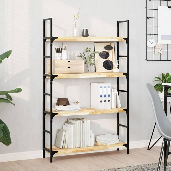 vidaXL Schweberegale 2 Stück 100x20x4 cm Massivholz Akazie Unbehandelt, 3279428