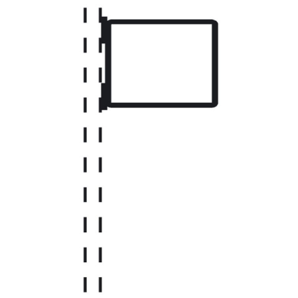 Stein HGS Rohrrahmen Typ 22, 420x630 mm, Ø RR 26,9/1,75 mm, inkl. Rohrschelle Ø 60 mm, afs47261