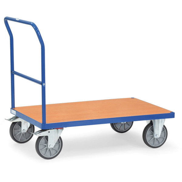 Fetra Schiebebügelwagen, Ladefläche 1.200 x 800 mm, Bereifung: TPE, 2503