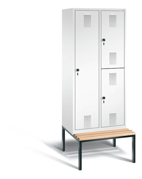 C+P Kombi-Spind Evolo, H2090xB810xT815mm, Farbe: Verkehrsweiß, 48650-22 S10025