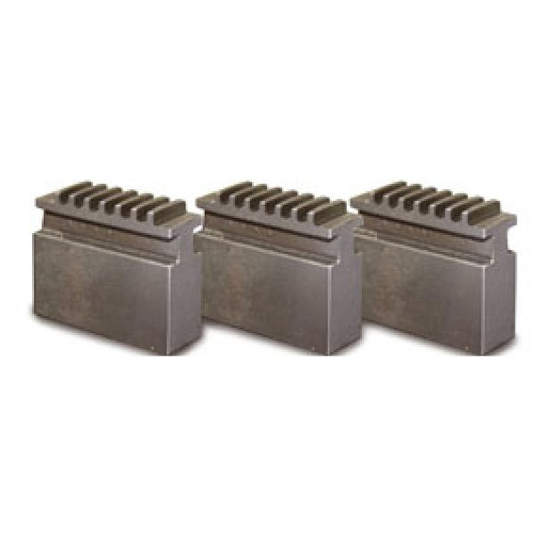Optimum Blockbackensatz weich für Dreibackendrehfutter Ø 80 mm DIN 6350, 3442902