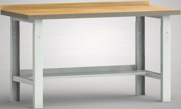 KLW Profi-Werkbank - 1500 x 700 mm L x T, Höhenverstellung: 745 - 1045 mm, WP513V-1500M45-X1582