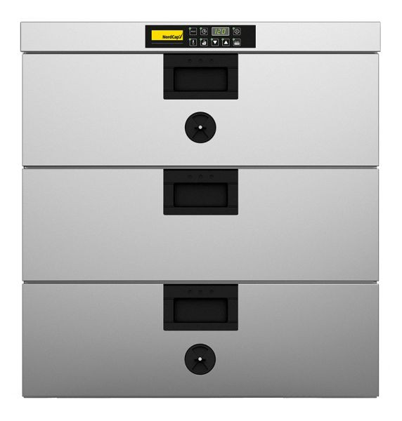 NordCap Niedertemperaturgarer CSD 013 E, Einbaugerät, für GN 1/1-150, Quereinschub, 437010013
