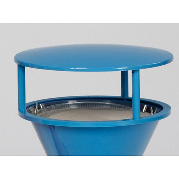 STEIN HGS Dach, Kunststoff, für Kunststoff-Standascher, Lichtblau (RAL 5012), 82030.0002