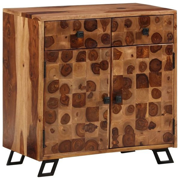 vidaXL Sideboard Massivholz Palisander 65x35x65 cm, 243966