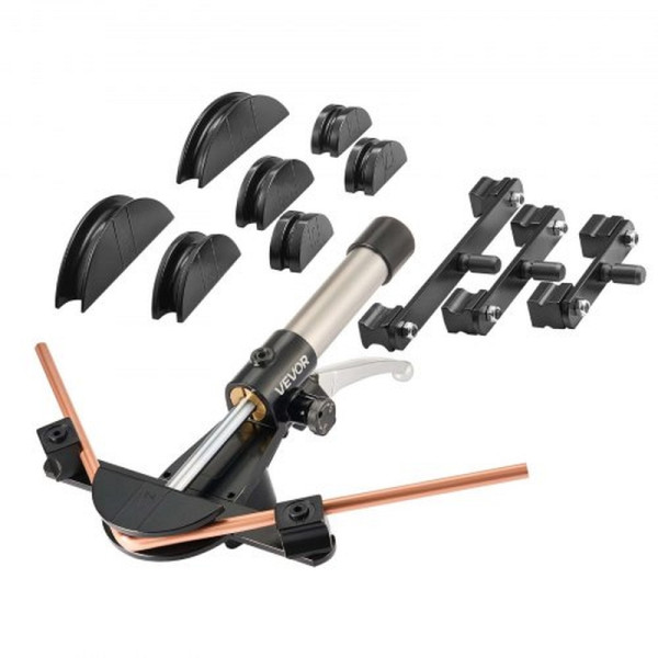 VEVOR Hydraulisches Rohrbiegegerät, 6-22 mm, 90°-Biegung, 7 Biegebacken, für Klima-, Kälte- & Kfz-Branche, JLSDWGJYYKZXRKMPF001V0