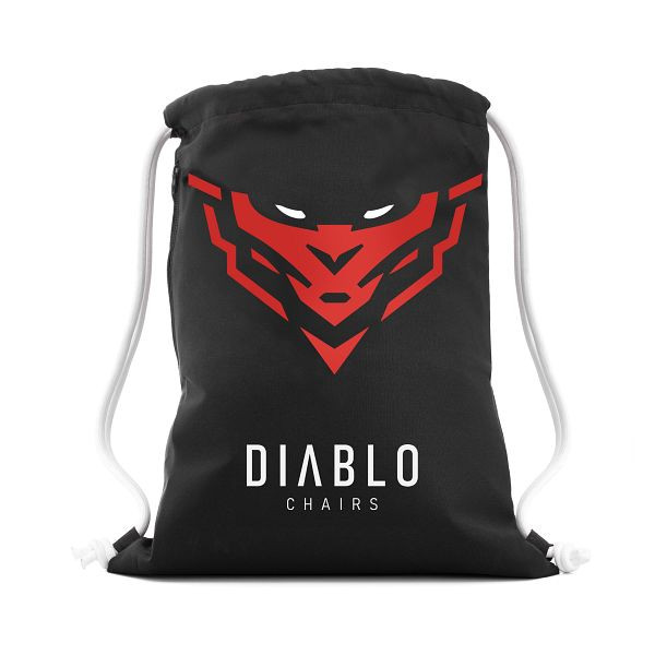Diablo Chairs Rucksack Beutel: Schwarz, 10 x 490 x 400 mm, 1117