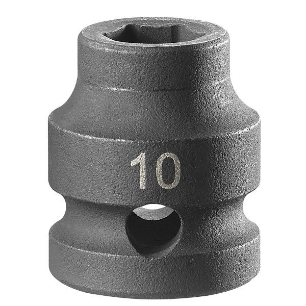 Facom Metrischer 6-Punkt Stubby Impact Steckschlüssel 10mm, NSS.10A