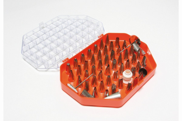 Schneider Spritztüllen-Set, 55 Teile, 197032, 4028574005111