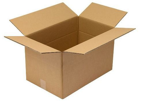 TransPak Wellpapp-Faltkarton 2-wellig, Innenmaß 540 x 340 x 320 mm, Qualität 2.30BC, VE: 10 Stück, 299366