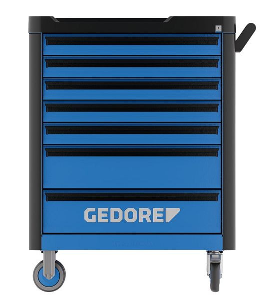 GEDORE Werkzeugwagen workster highline mit Werkzeugsortiment, 147-teilig, 3082105