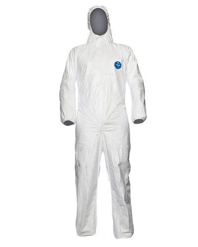 DuPont Chemikalienschutz-Overall Tyvek Classic Xpert, Kategorie III, Typ 5, 6, weiß, Gr. L, 129884