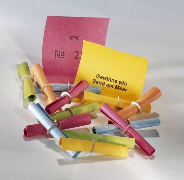 WOLF & APPENZELLER Gewinnlose Treffer bunt 1-50, 220001/1-50