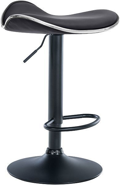 CLP Barhocker Shanghai Kunstleder schwarz, schwarz, 323801