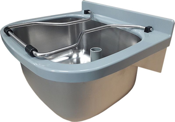 KWC Ausgussbecken, SIRIUS, Edelstahl, 470x250x405 mm, Klapprost, 2070599542