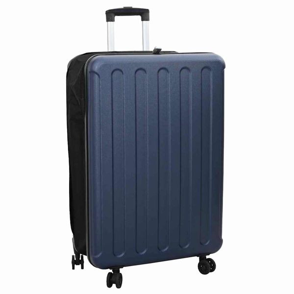 vidaXL Koffer mit Schloss Dunkelblau 50 x 30 x 76 cm ABS Kunststoff, 42006244