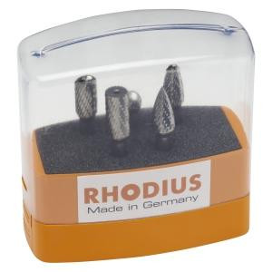 Rhodius TOPline HF SET 5 Hartmetall-Frässtift Set, 305860