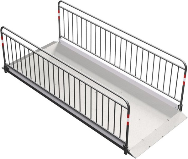 Schake Alu-Grabenbrücke - Secure - 3,30m lang,1,30m breit, 2027313-S